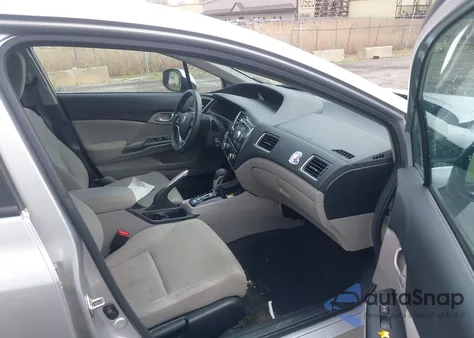 2013 Honda Civic Lx из США, поврежденный, VIN 19XFB2F55DE095235